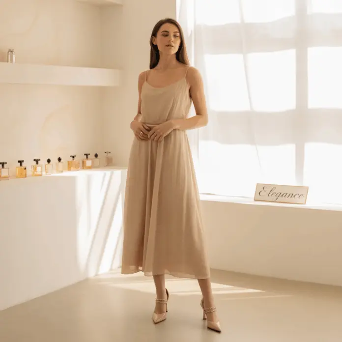 what-shoes-to-wear-with-a-beige-dress-1