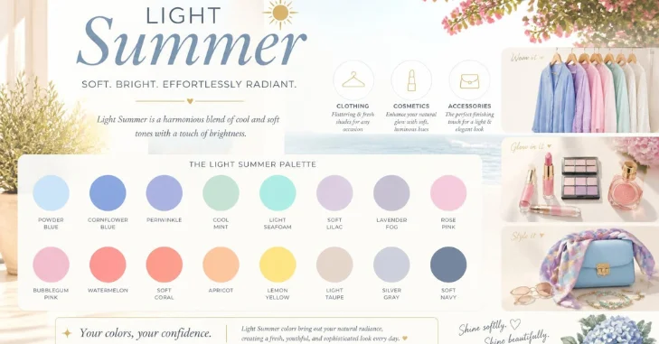 Light Summer Color Palette