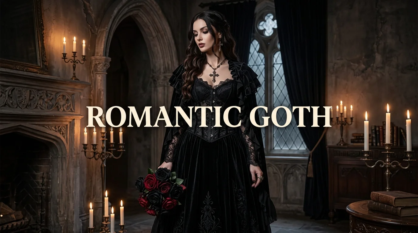 Romantic Goth Style: How to Build a Dark, Elegant Wardrobe for Everyday Wear and Personal Expression