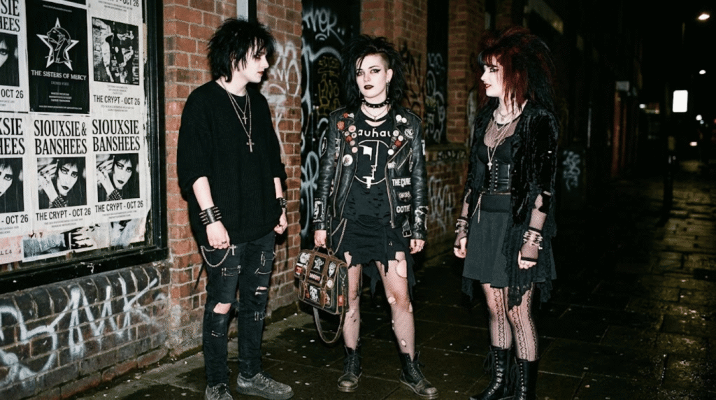 80s Goth Fashion