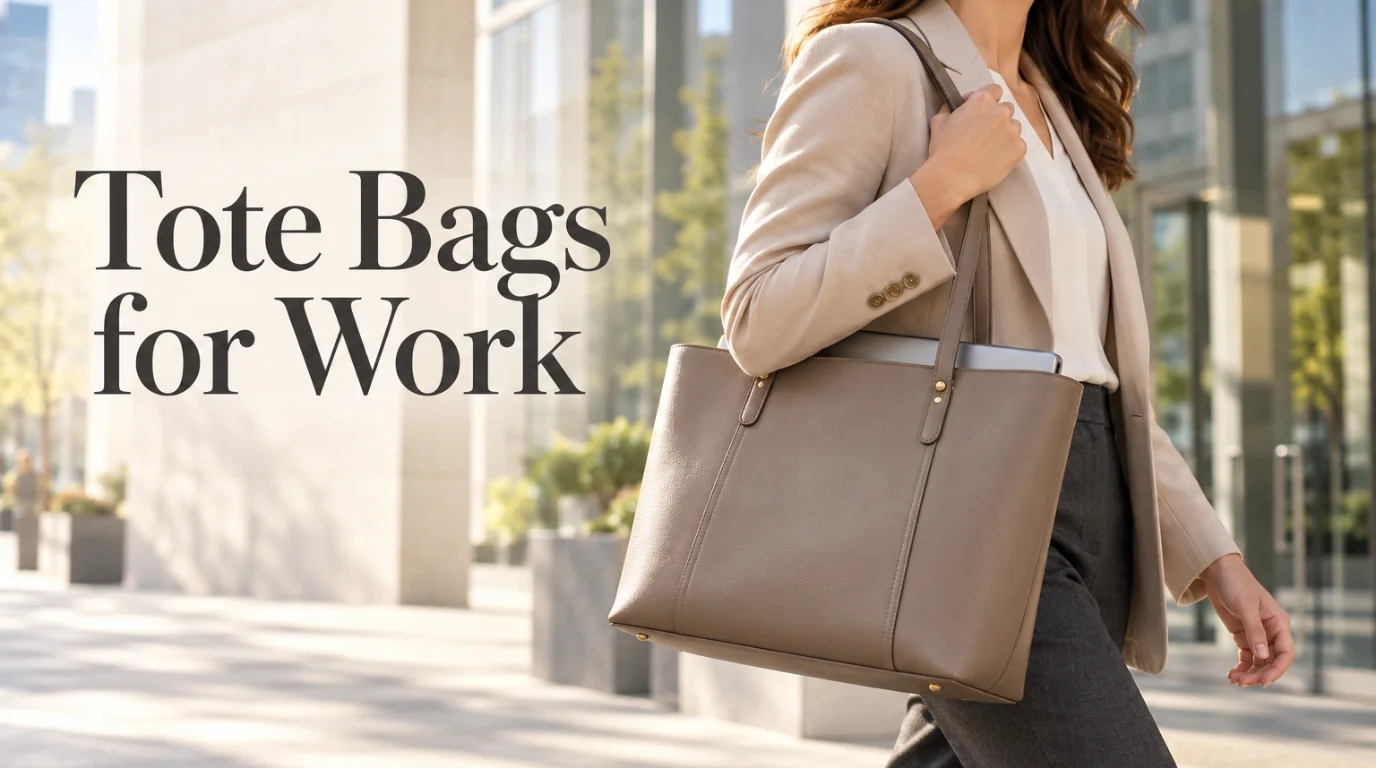 Tote Bags for Work: 7 Smart Styles That Balance Polish, Space, and Comfort